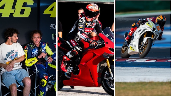 Valentino Rossi, Bagnaia, Marini e tanti altri in pista a Misano
