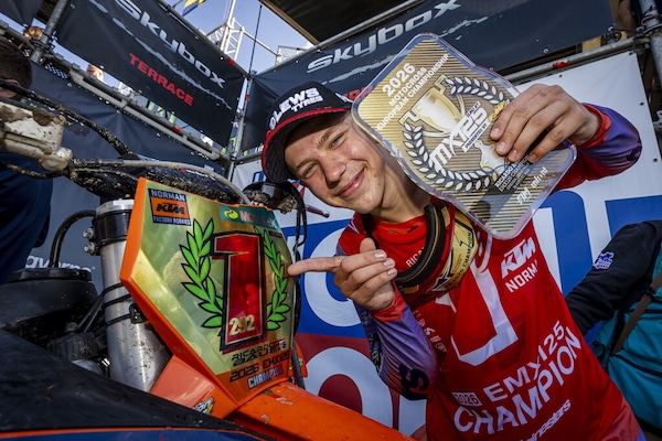 EMX125: Bauer Campione europeo 2026
