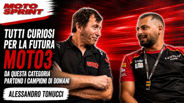 Esclusiva a Tonucci: "Tutti curiosi per la futura Moto3"
