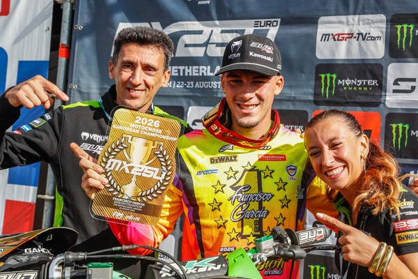 EMX250: Garcia è il Campione Europeo 2026