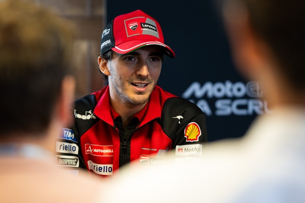 GP Aragón, Bagnaia: “Ducati avvantaggiata rispetto ad Aprilia, credo nella top 5”