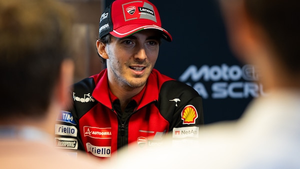 Bagnaia: “Ducati avvantaggiata rispetto ad Aprilia, credo nella top 5”
