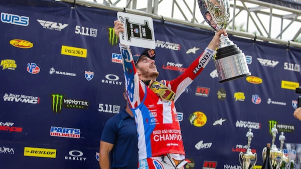 National: Hunter Lawrence è il Campione 2026 della MX450!