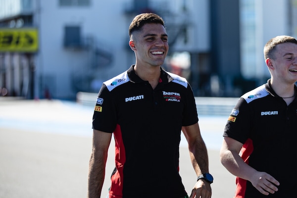 SBK Magny-Cours, Montella: “Dispiace non essere considerato per la sella ufficiale, ma sto bene in Barni”