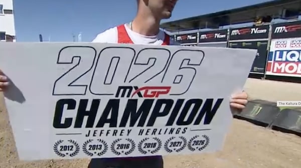 MXGP: Jeffrey Herlings è il Campione del Mondo 2026