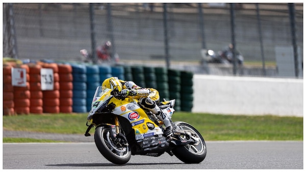SBK Magny-Cours, Baldassarri: “Un primo giro pazzo come sempre, ho rischiato di rovinare la carena e ritirarmi”