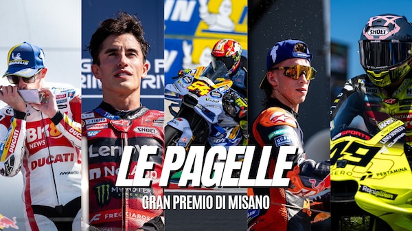 Marquez perfetto, Bezzecchi deve ricostruire: le pagelle di Misano