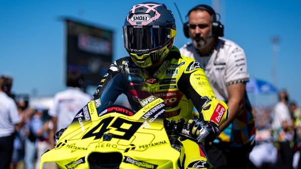 Di Giannantonio, più scuro che chiaro a Misano: primo italiano nel GP, ma lontano dal podio