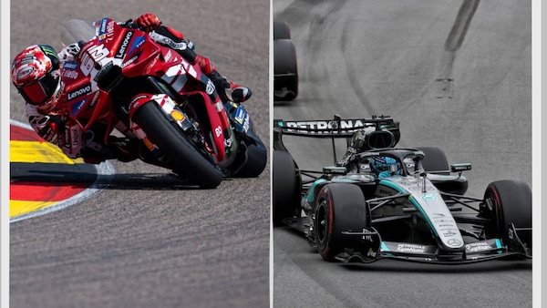 Russell e Bagnaia, la sfida più difficile è nel box: Antonelli e Marquez dettano il ritmo