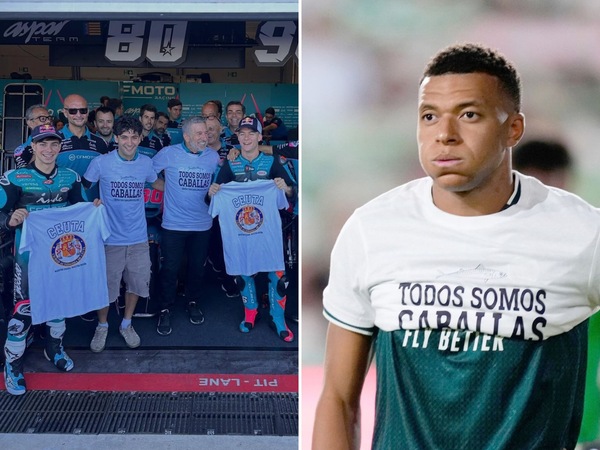 Mbappé e Vinicius si tirano indietro, il Team Aspar no: a Misano in sostegno degli abitanti di Ceuta