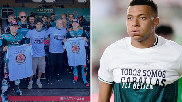 Mbappé e Vinicius si tirano indietro, il Team Aspar no: a Misano in sostegno degli abitanti di Ceuta