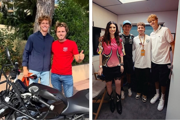 Jannik Sinner prende la patente della moto dopo cinque tentativi: futuro in MotoGP? L'amicizia con Bezzecchi c'è
