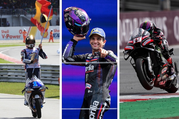 Dall'alloro in Moto3 con Gresini fino al numero 1 portato sull'Aprilia: ecco tutte le moto della carriera di Jorge Martín