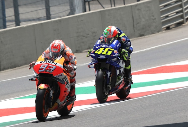 Valentino Rossi e Marc Marquez: le moto che hanno fatto la storia