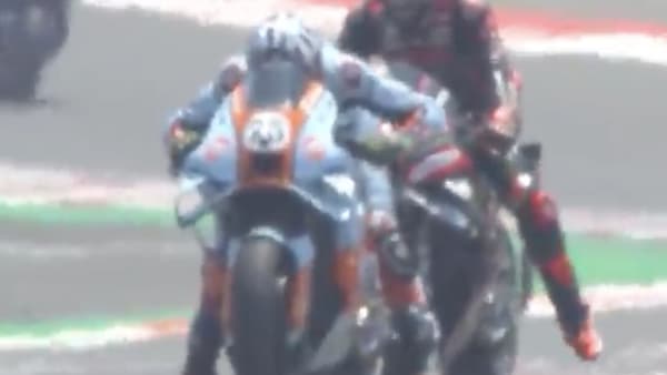 Ancora scintille tra Fernandez e Bezzecchi: discussione  a fine Warm Up