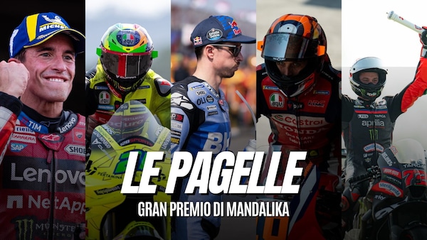 Le pagelle di Mandalika: Bezzecchi alza la voce all'interno della sinfonia Aprilia, Marquez si difende bene