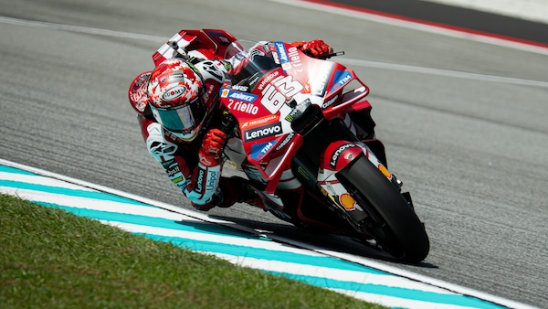 Bagnaia sesto e frustrato: “Ci provo ma non posso fare le cose che ho sempre fatto”