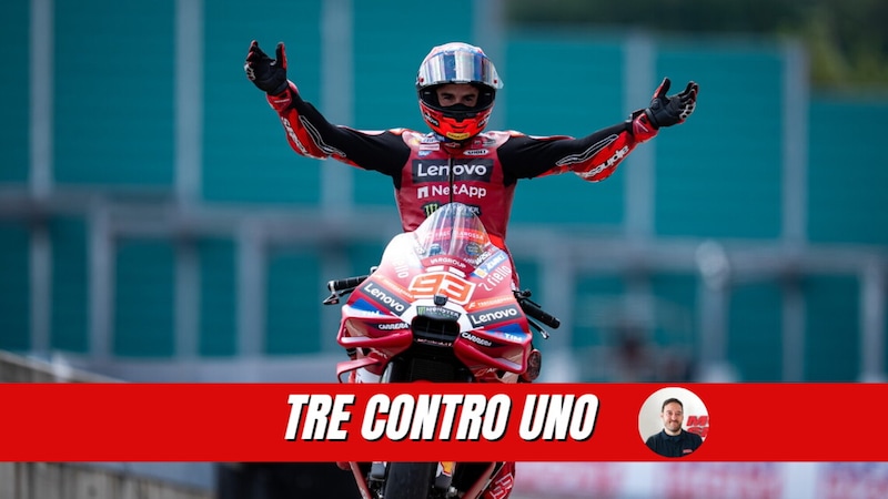 TRE CONTRO UNO